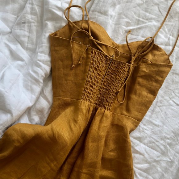 Reformation Nebraska Linen Dress - Picture 4 of 4